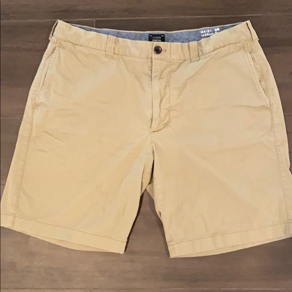 🎉HP🎉 J Crew Set of 2 Khaki Stretch Shorts - Picture 7 of 12